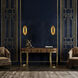 Oval LED 22 inch Painted Antique Brass Outdoor Wall Sconce